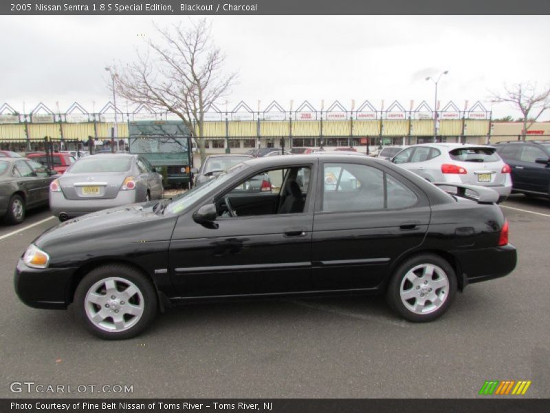 Blackout / Charcoal 2005 Nissan Sentra 1.8 S Special Edition
