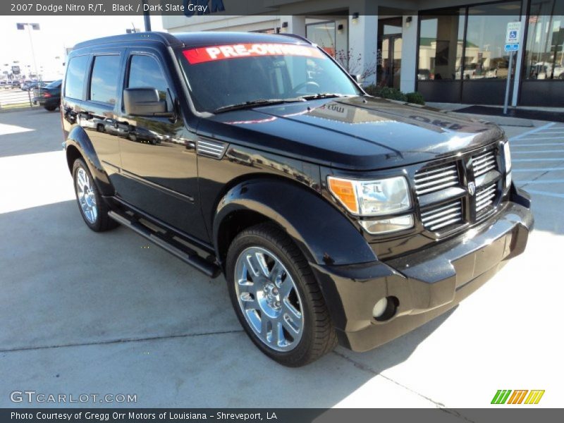 Black / Dark Slate Gray 2007 Dodge Nitro R/T