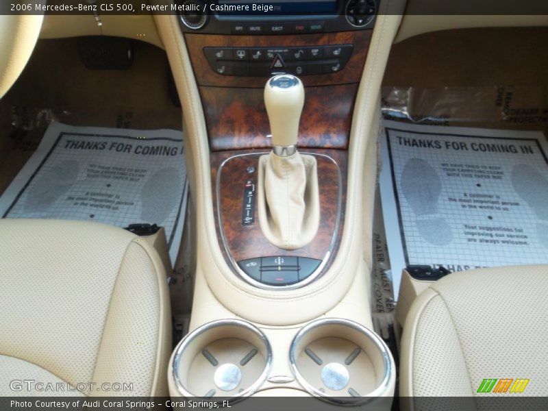 Pewter Metallic / Cashmere Beige 2006 Mercedes-Benz CLS 500