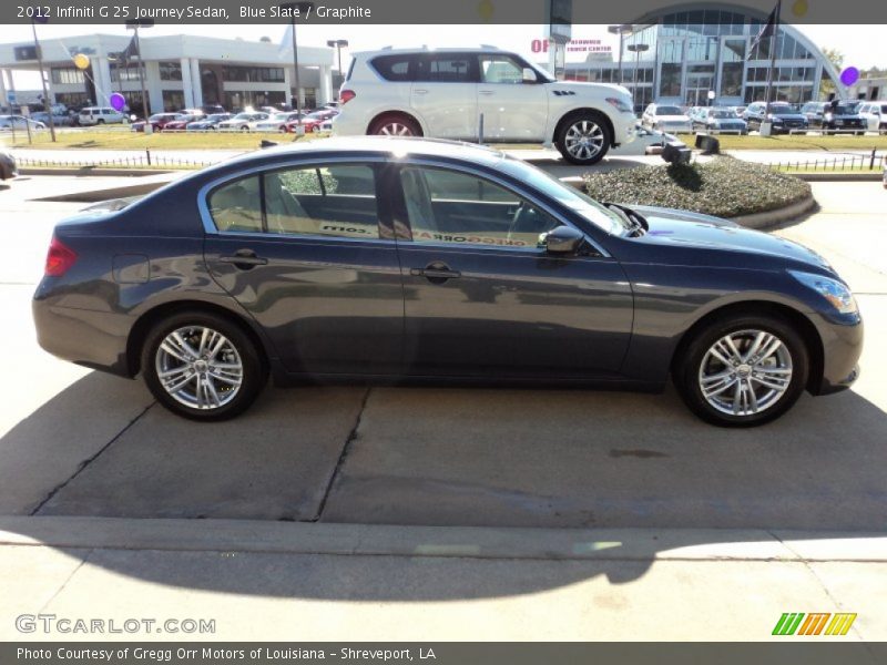 Blue Slate / Graphite 2012 Infiniti G 25 Journey Sedan