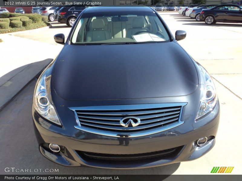 Blue Slate / Graphite 2012 Infiniti G 25 Journey Sedan