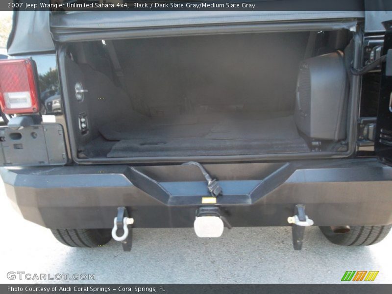 Black / Dark Slate Gray/Medium Slate Gray 2007 Jeep Wrangler Unlimited Sahara 4x4
