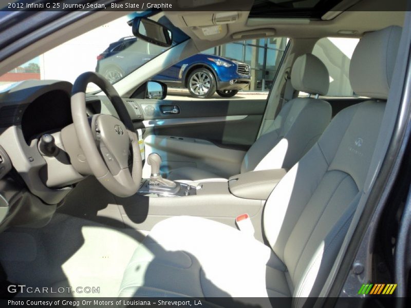 Blue Slate / Graphite 2012 Infiniti G 25 Journey Sedan
