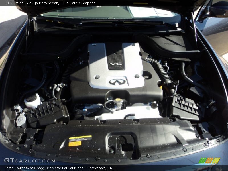 Blue Slate / Graphite 2012 Infiniti G 25 Journey Sedan