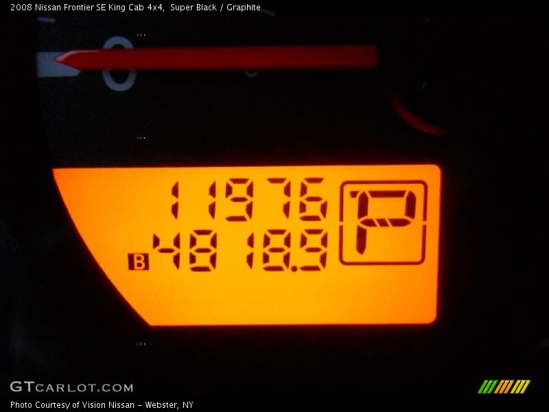 Super Black / Graphite 2008 Nissan Frontier SE King Cab 4x4