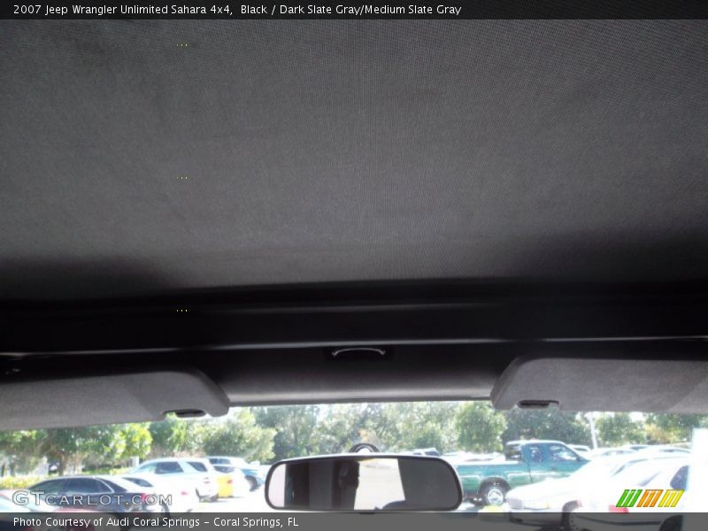 Black / Dark Slate Gray/Medium Slate Gray 2007 Jeep Wrangler Unlimited Sahara 4x4