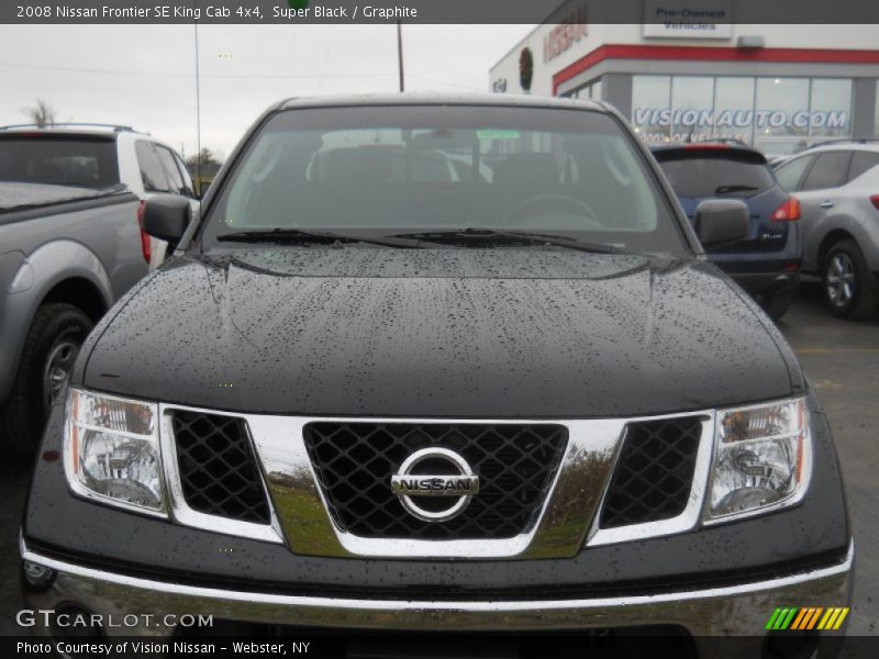 Super Black / Graphite 2008 Nissan Frontier SE King Cab 4x4