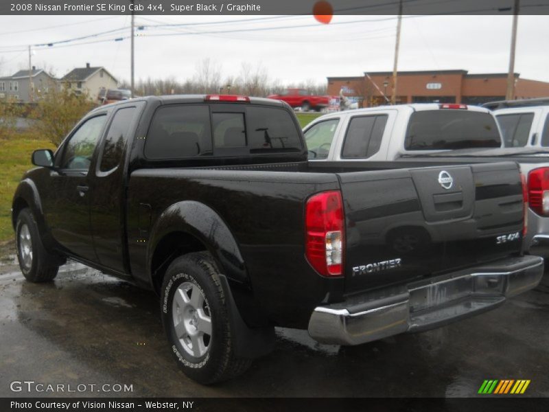 Super Black / Graphite 2008 Nissan Frontier SE King Cab 4x4