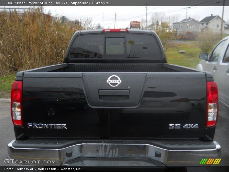 Super Black / Graphite 2008 Nissan Frontier SE King Cab 4x4