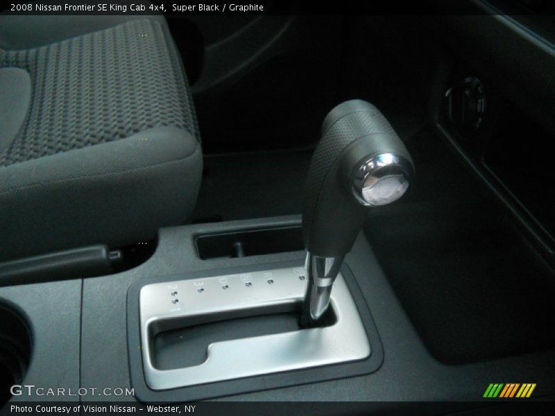 Super Black / Graphite 2008 Nissan Frontier SE King Cab 4x4