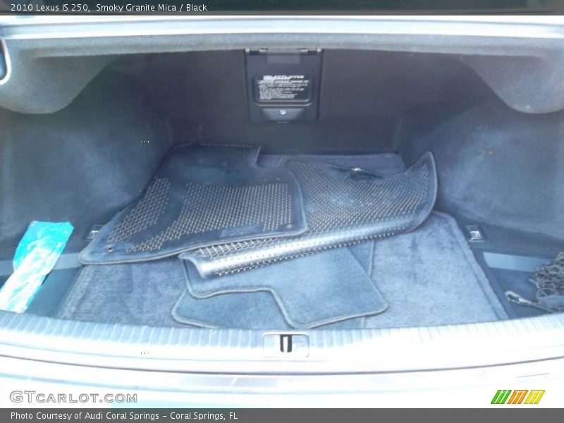 2010 IS 250 Trunk