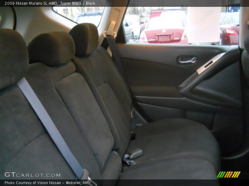 Super Black / Black 2009 Nissan Murano SL AWD