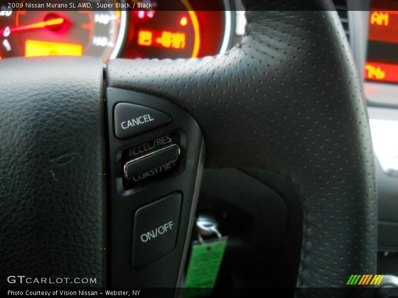 Super Black / Black 2009 Nissan Murano SL AWD