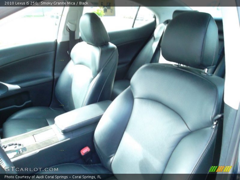  2010 IS 250 Black Interior