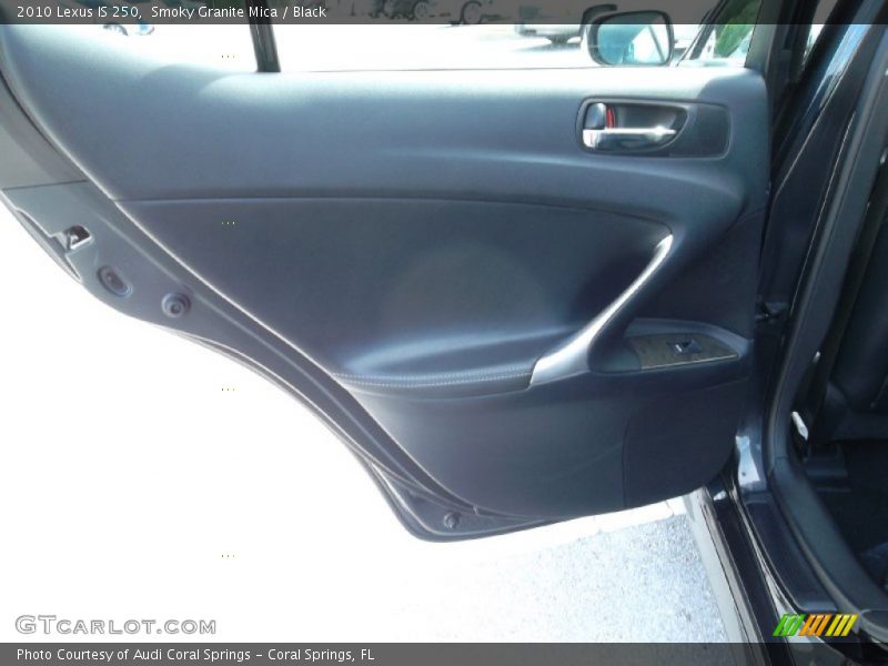 Smoky Granite Mica / Black 2010 Lexus IS 250