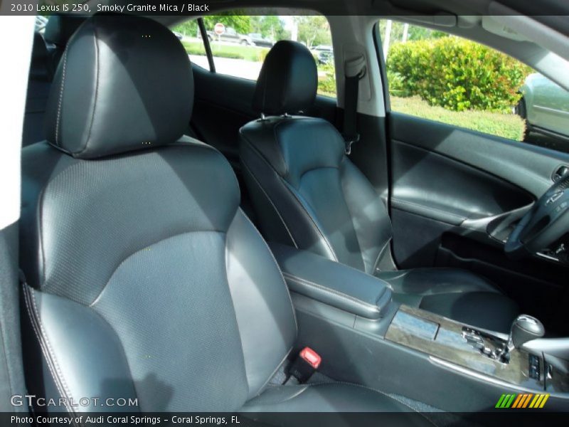 Smoky Granite Mica / Black 2010 Lexus IS 250