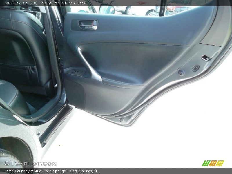 Smoky Granite Mica / Black 2010 Lexus IS 250