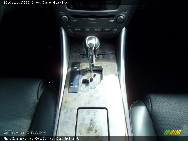  2010 IS 250 6 Speed Paddle-Shift Automatic Shifter