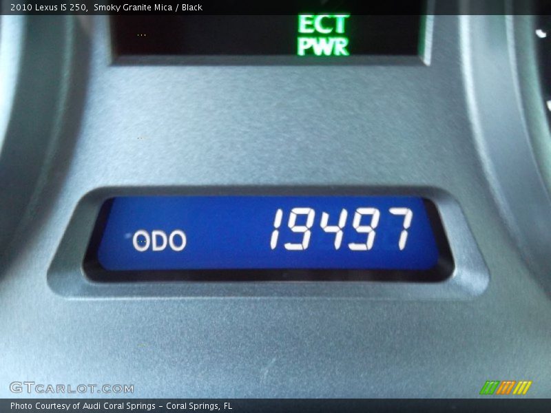 Smoky Granite Mica / Black 2010 Lexus IS 250