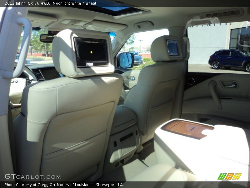 Moonlight White / Wheat 2012 Infiniti QX 56 4WD