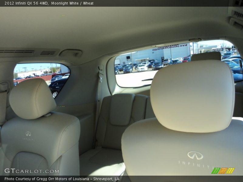 Moonlight White / Wheat 2012 Infiniti QX 56 4WD