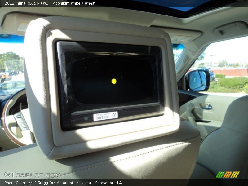 Moonlight White / Wheat 2012 Infiniti QX 56 4WD