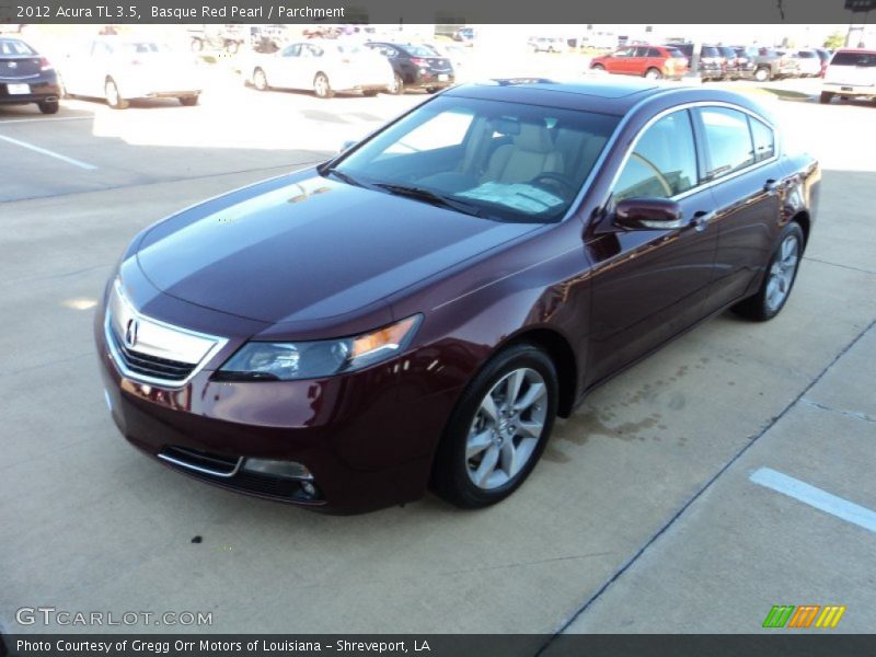 Basque Red Pearl / Parchment 2012 Acura TL 3.5