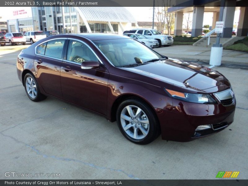 Front 3/4 View of 2012 TL 3.5