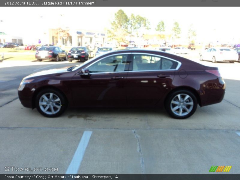 Basque Red Pearl / Parchment 2012 Acura TL 3.5