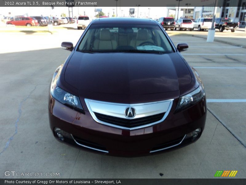 Basque Red Pearl / Parchment 2012 Acura TL 3.5