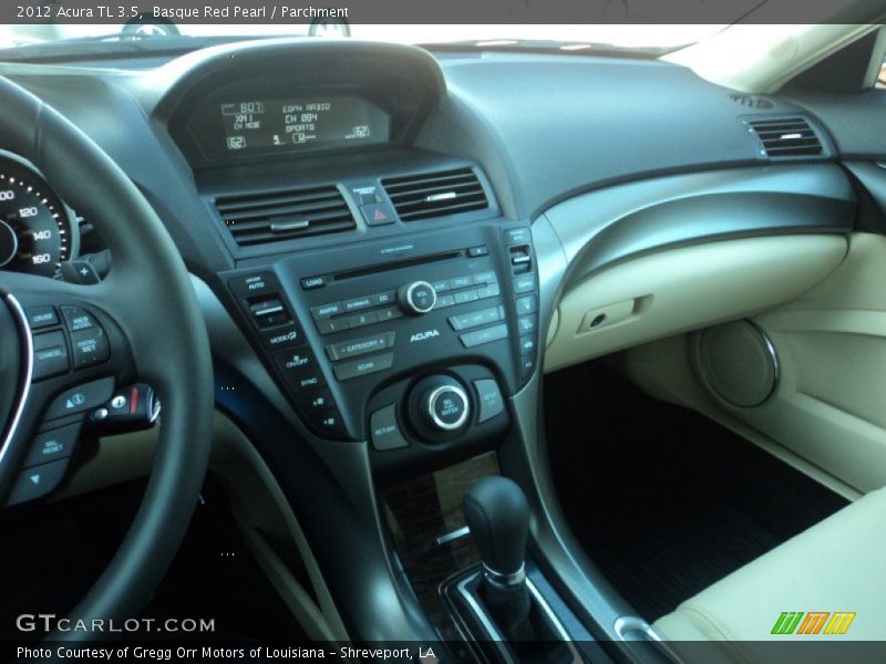 Basque Red Pearl / Parchment 2012 Acura TL 3.5
