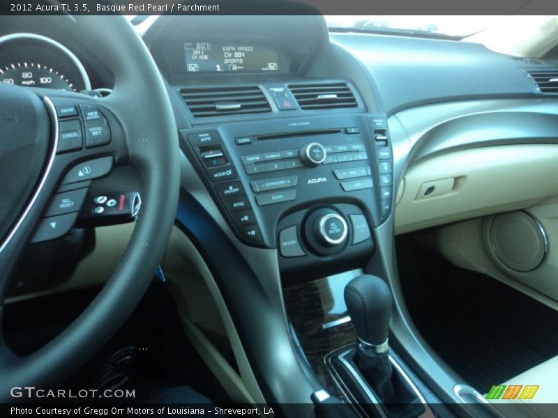 Basque Red Pearl / Parchment 2012 Acura TL 3.5