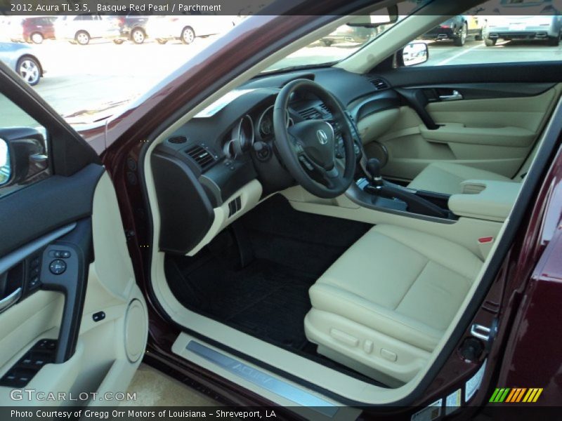 Basque Red Pearl / Parchment 2012 Acura TL 3.5