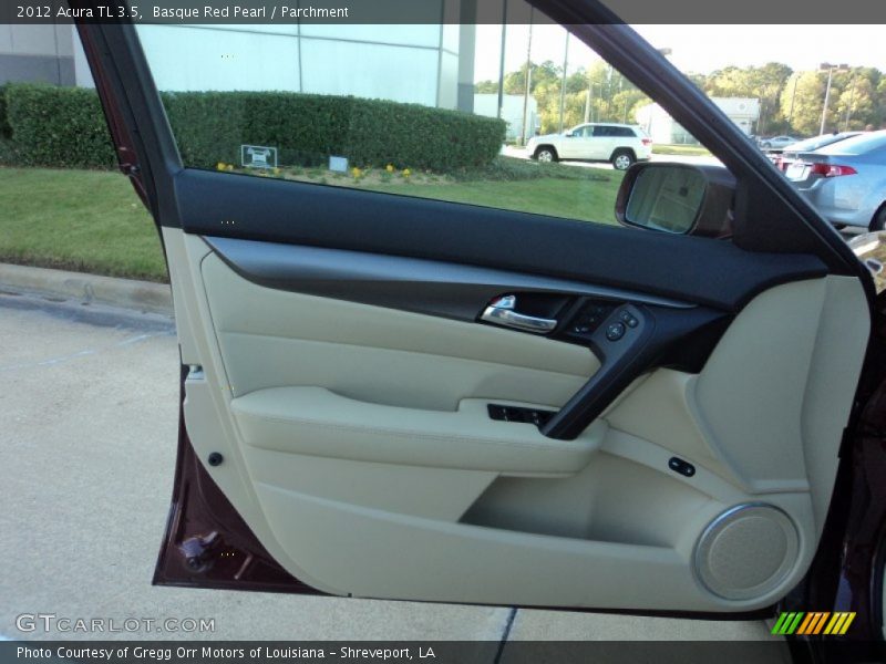 Basque Red Pearl / Parchment 2012 Acura TL 3.5