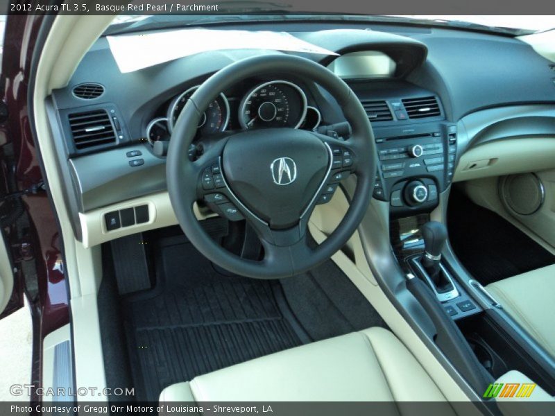 Dashboard of 2012 TL 3.5