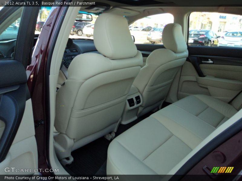 Basque Red Pearl / Parchment 2012 Acura TL 3.5