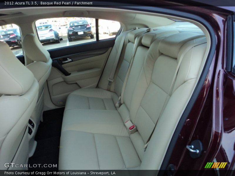 Basque Red Pearl / Parchment 2012 Acura TL 3.5