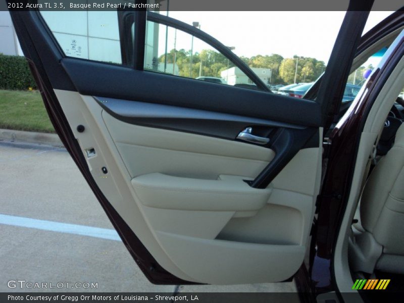 Basque Red Pearl / Parchment 2012 Acura TL 3.5