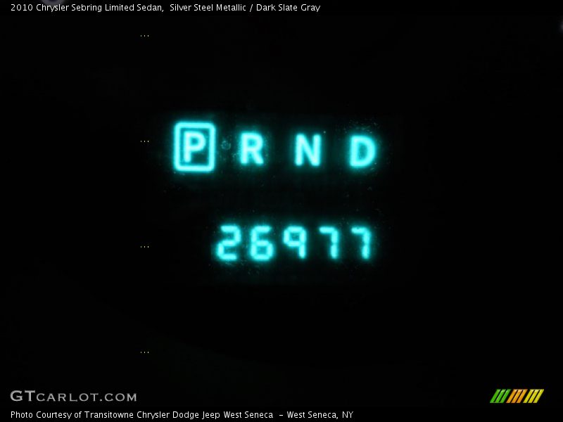 Silver Steel Metallic / Dark Slate Gray 2010 Chrysler Sebring Limited Sedan