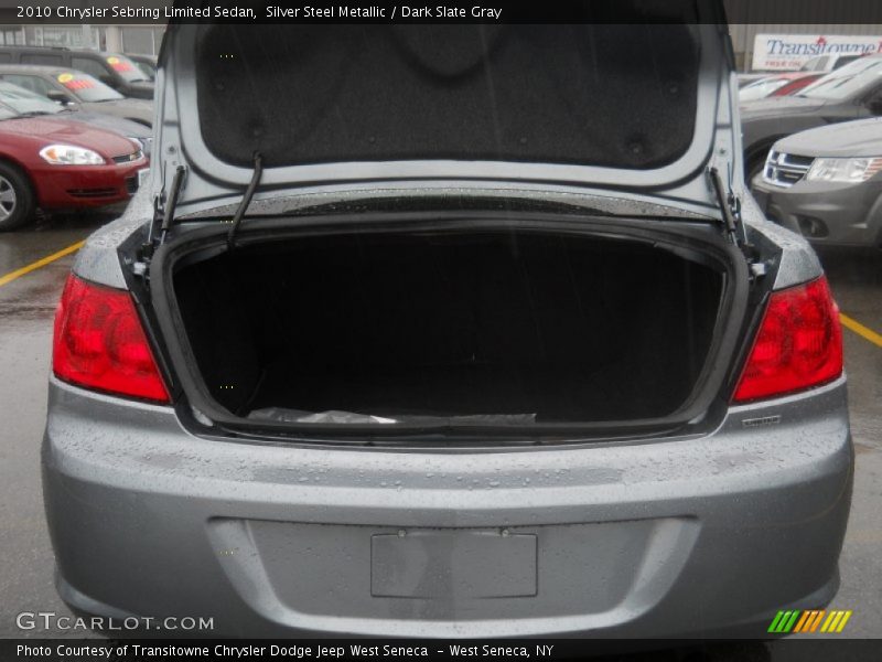 Silver Steel Metallic / Dark Slate Gray 2010 Chrysler Sebring Limited Sedan