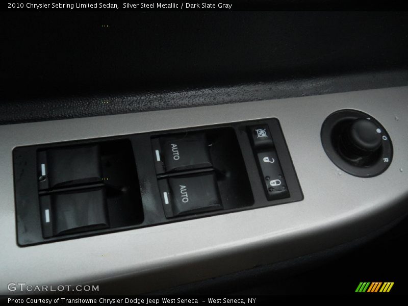 Silver Steel Metallic / Dark Slate Gray 2010 Chrysler Sebring Limited Sedan
