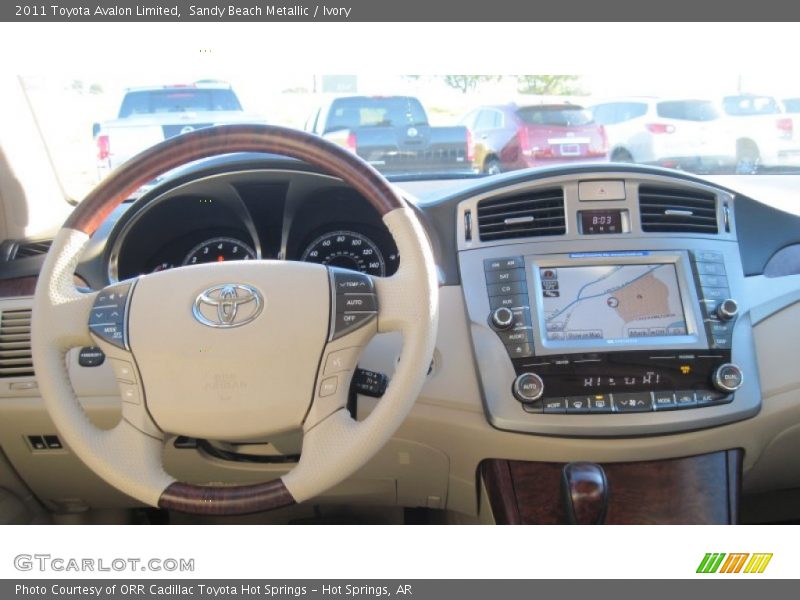 Sandy Beach Metallic / Ivory 2011 Toyota Avalon Limited