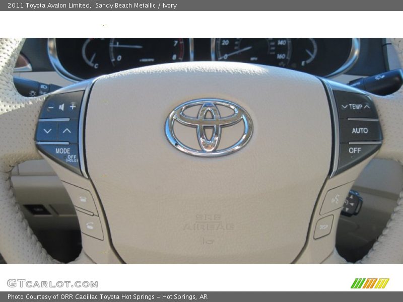 Sandy Beach Metallic / Ivory 2011 Toyota Avalon Limited