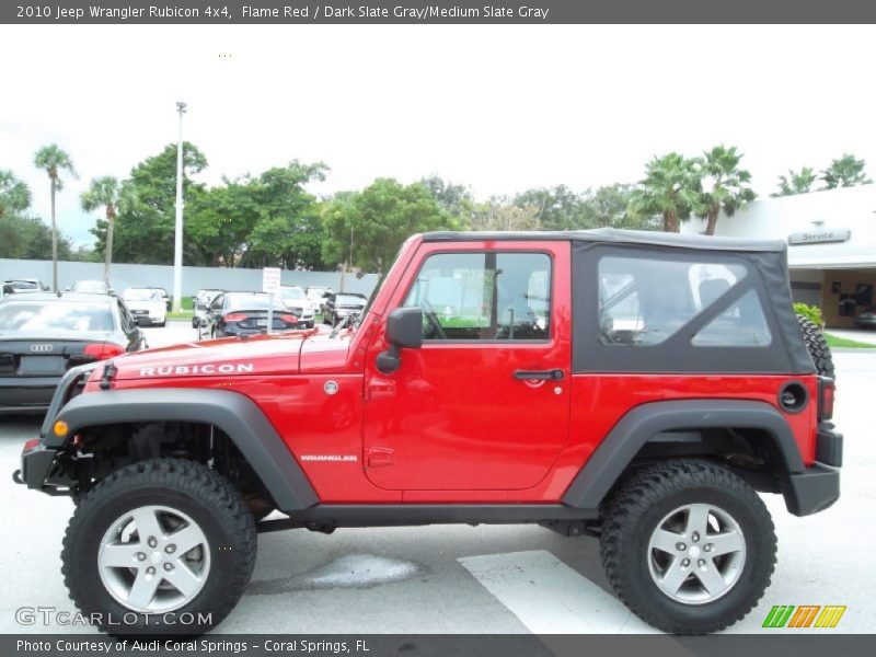  2010 Wrangler Rubicon 4x4 Flame Red