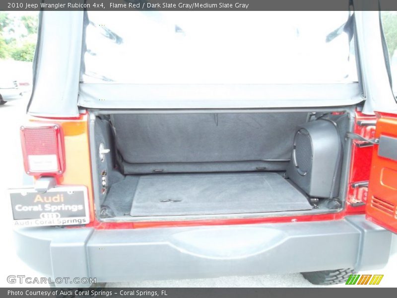 Flame Red / Dark Slate Gray/Medium Slate Gray 2010 Jeep Wrangler Rubicon 4x4