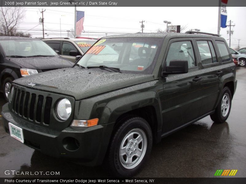 Jeep Green Metallic / Dark Slate Gray 2008 Jeep Patriot Sport