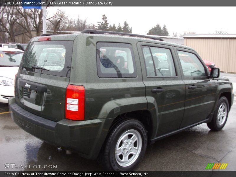 Jeep Green Metallic / Dark Slate Gray 2008 Jeep Patriot Sport