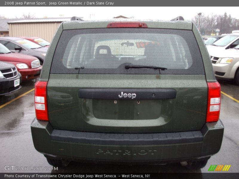 Jeep Green Metallic / Dark Slate Gray 2008 Jeep Patriot Sport