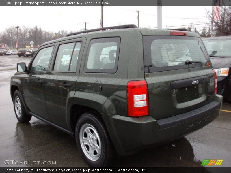 Jeep Green Metallic / Dark Slate Gray 2008 Jeep Patriot Sport