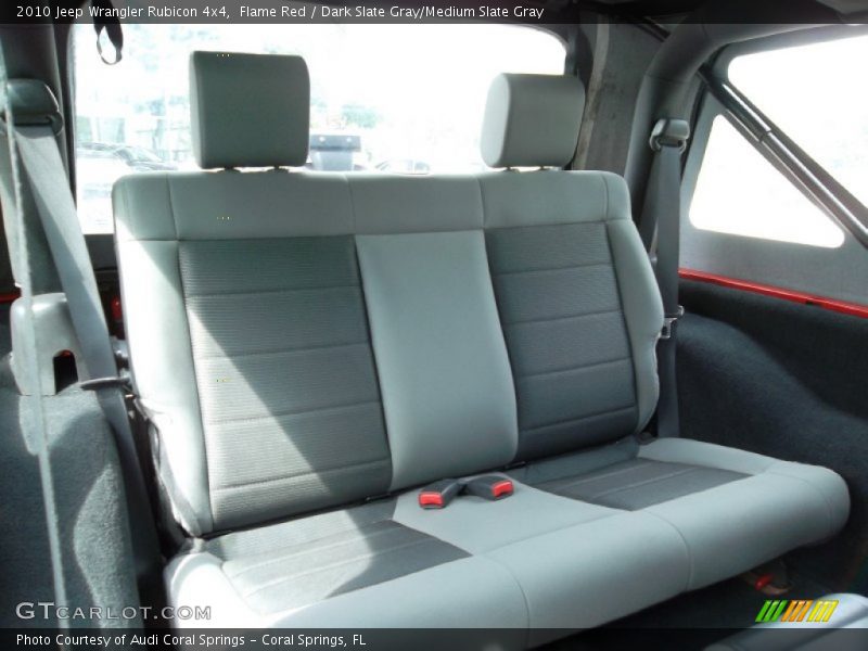 Flame Red / Dark Slate Gray/Medium Slate Gray 2010 Jeep Wrangler Rubicon 4x4